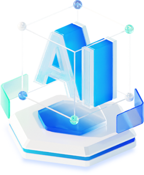 AI智能检测3D图标